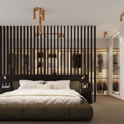 Brilagi - LED точковий світильник CRESTO 2xGU10/10W/230V золотистий