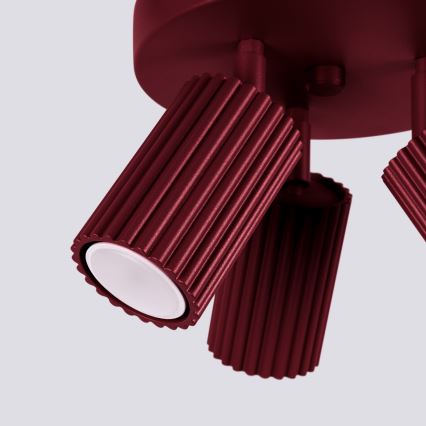 Brilagi - LED точковий світильник CRESTO 3xGU10/10W/230V бордовий