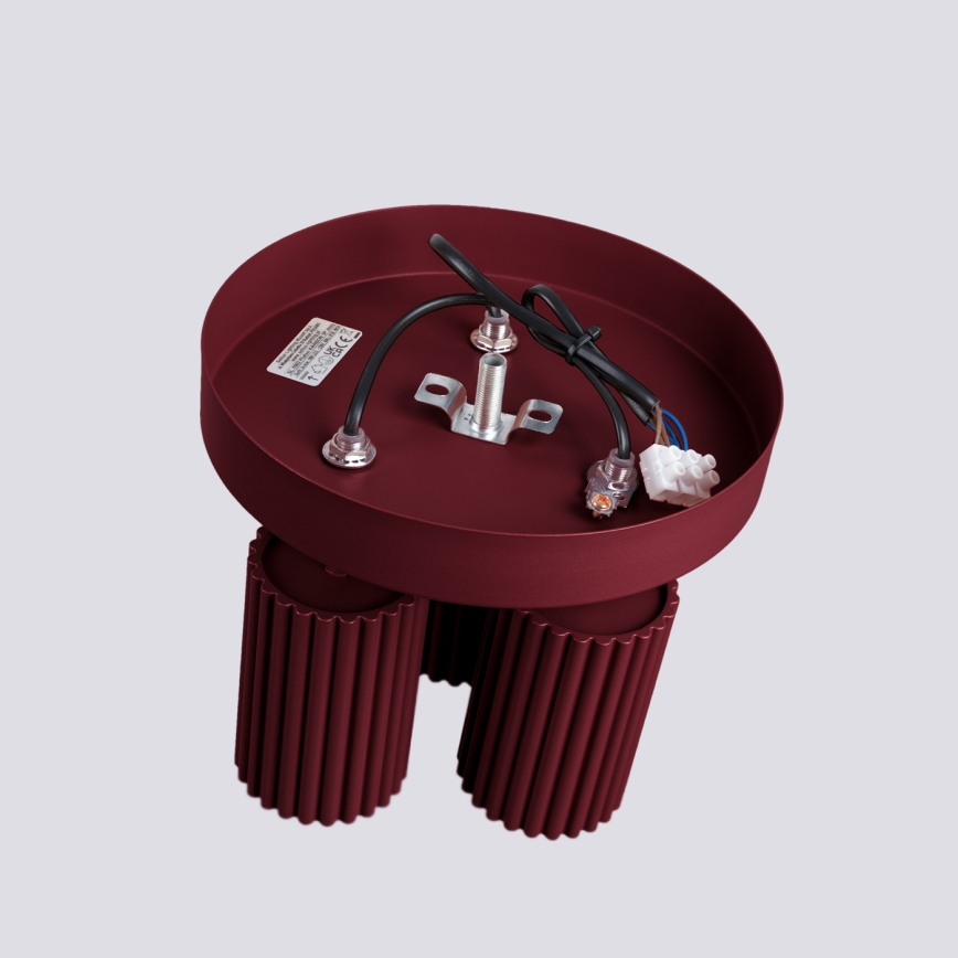 Brilagi - LED точковий світильник CRESTO 3xGU10/10W/230V бордовий