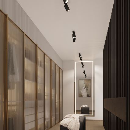 Brilagi - LED точковий світильник CRESTO 3xGU10/10W/230V чорний