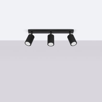 Brilagi - LED точковий світильник CRESTO 3xGU10/10W/230V чорний