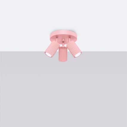 Brilagi - LED точковий світильник CRESTO 3xGU10/10W/230V рожевий