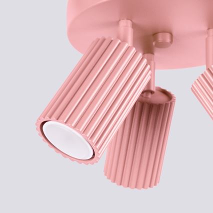 Brilagi - LED точковий світильник CRESTO 3xGU10/10W/230V рожевий