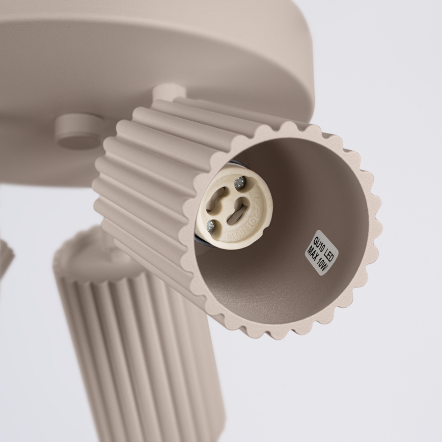 Brilagi - LED точковий світильник CRESTO 3xGU10/10W/230V тауп