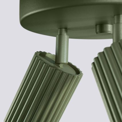 Brilagi - LED точковий світильник CRESTO 3xGU10/10W/230V зелений