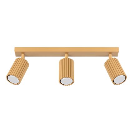 Brilagi - LED точковий світильник CRESTO 3xGU10/10W/230V золотистий