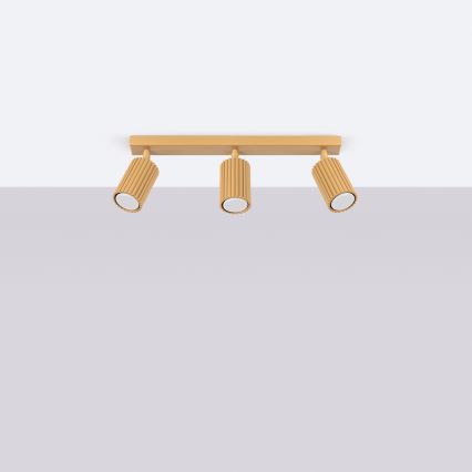 Brilagi - LED точковий світильник CRESTO 3xGU10/10W/230V золотистий