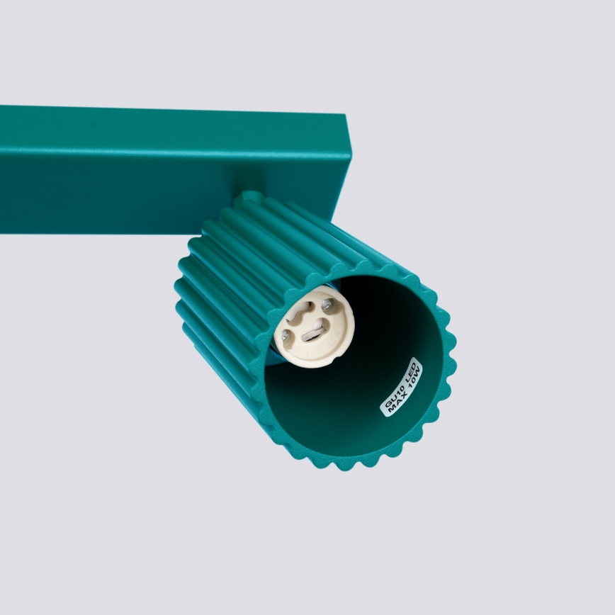 Brilagi - LED точковий світильник CRESTO 6xGU10/10W/230V бірюзовий