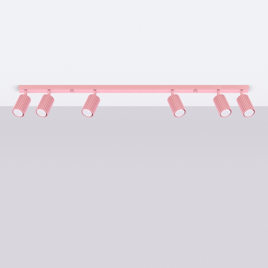 Brilagi - LED точковий світильник CRESTO 6xGU10/10W/230V рожевий
