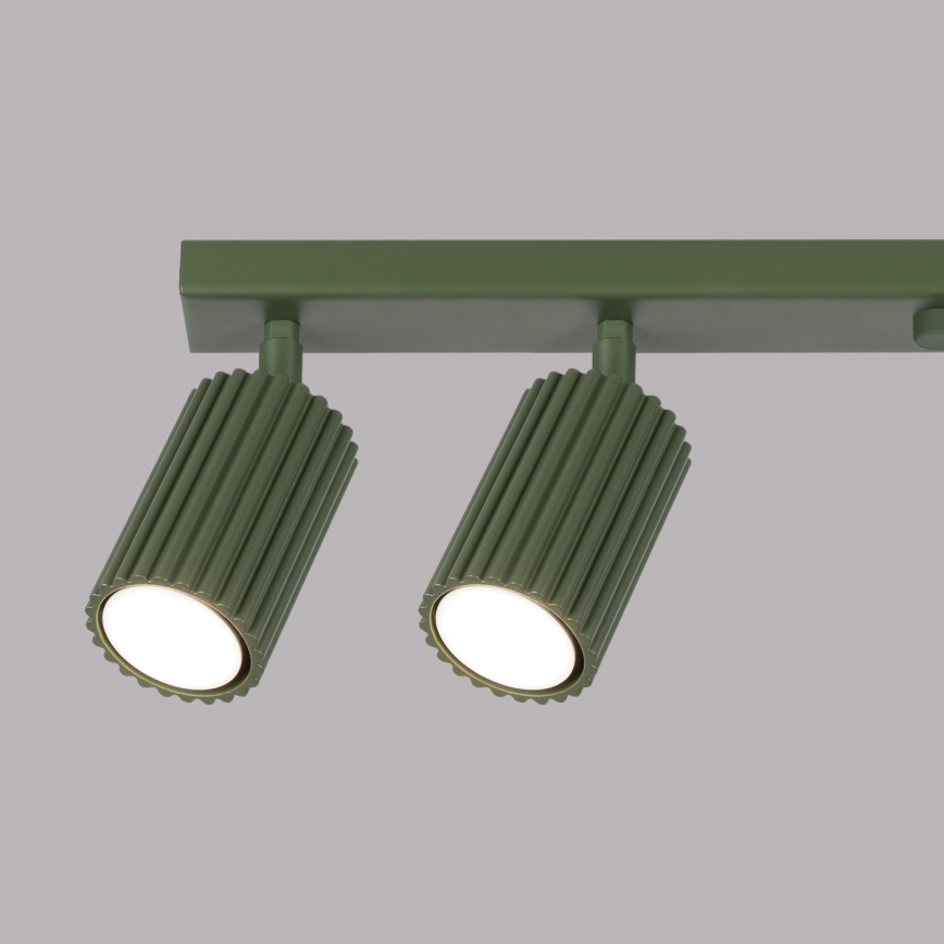 Brilagi - LED точковий світильник CRESTO 6xGU10/10W/230V зелений