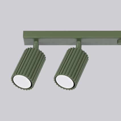 Brilagi - LED точковий світильник CRESTO 6xGU10/10W/230V зелений
