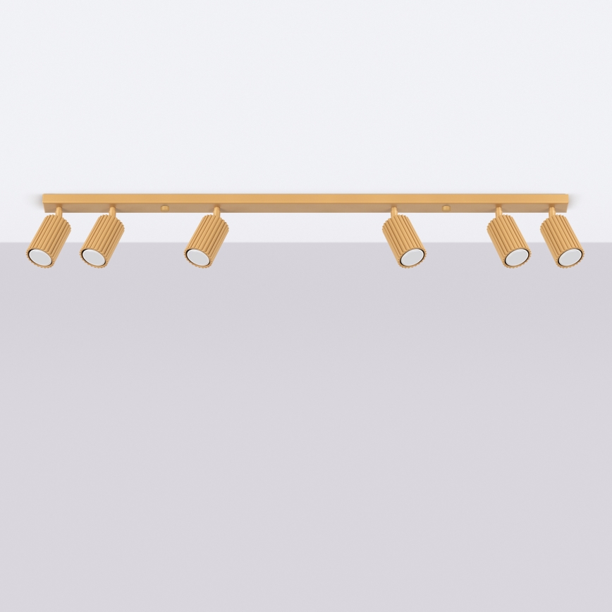 Brilagi - LED точковий світильник CRESTO 6xGU10/10W/230V золотий