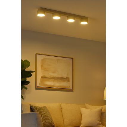 Brilagi - LED точковий світильник MONO 4xGX53/12W/230V бежевий