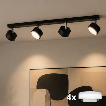 BRILAGI - LED точковий світильник MONO 4xGX53/30W/230V чорний