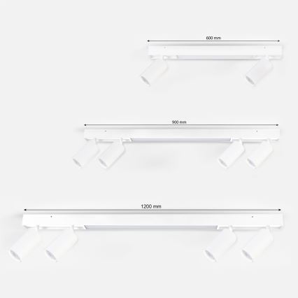 Brilagi - LED точковий світильник SELE 4xGU10/30W/230V + LED/25W білий