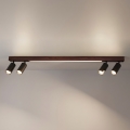 BRILAGI - LED точковий світильник SELE 4xGU10/30W/230V + LED/25W чорний/декор вишні
