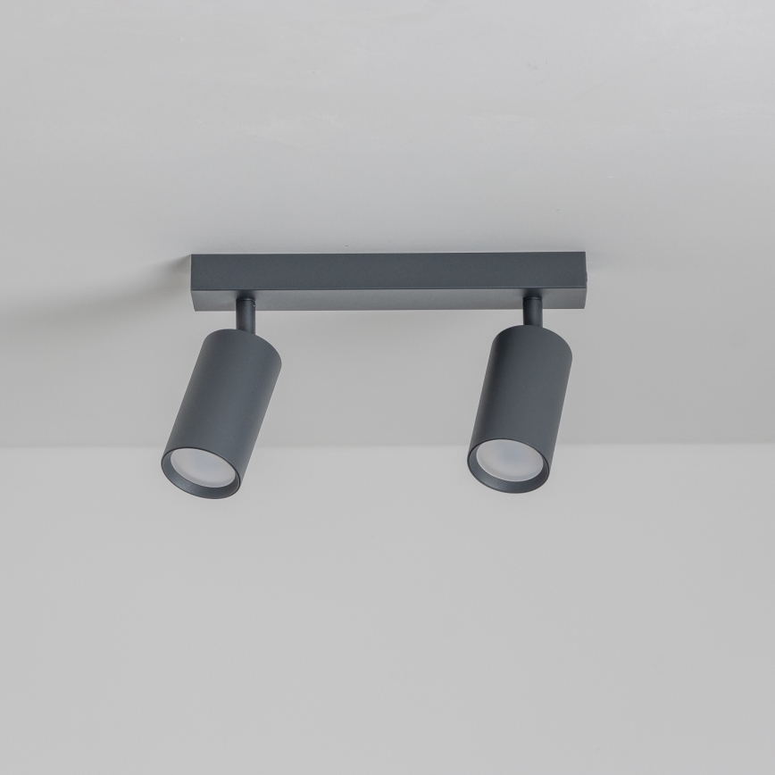 Brilagi - LED RGBW димований точковий світильник SELE 2xGU10/6,5W/230V 2700-6500K антрацит