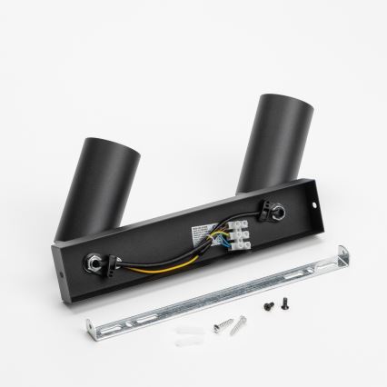 Brilagi - LED RGBW точковий світильник SELE з регулюванням яскравості 2xGU10/6,5W/230V 2700-6500K чорний