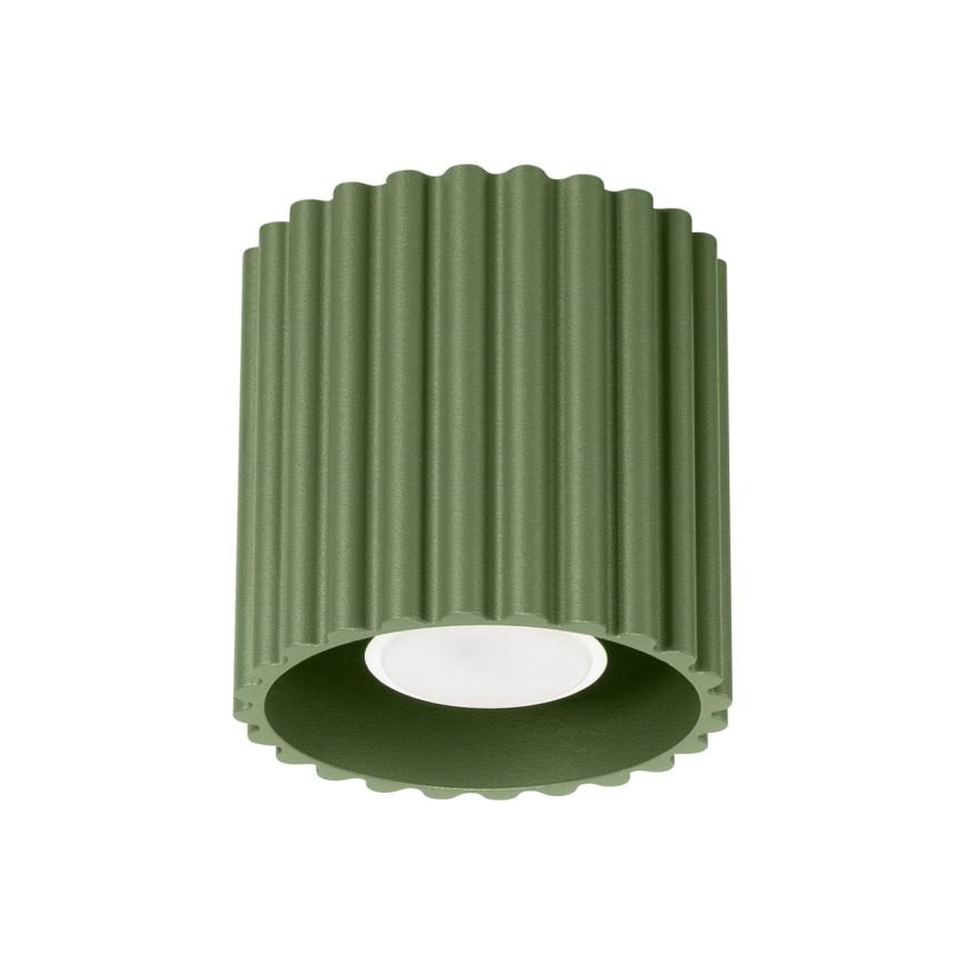 Brilagi - LED точковий світильник SFERA 1xGU10/10W/230V діаметр 10 см зелений