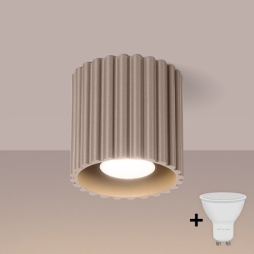 Brilagi - LED точковий світильник SFERA 1xGU10/10W/230V, діаметр 10 см, колір taupe
