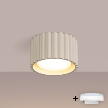 Brilagi - LED-точковий світильник SFERA 1xGX53/30W/230V діаметр 10 см кремовий
