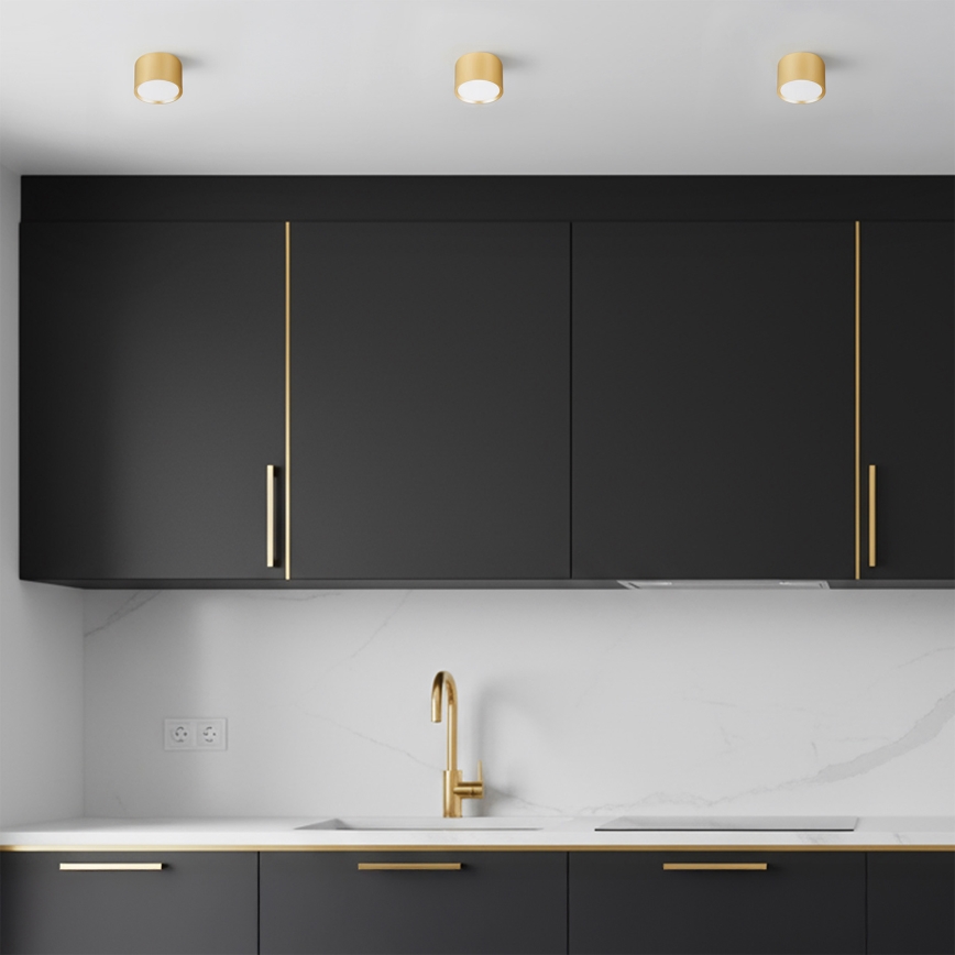 Brilagi - LED Точковий світильник SMOOTH 1xGX53/15W/230V золотистий