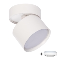 BRILAGI - LED точковий світильник SMOOTH TILTY 1xGX53/15W/230V білий