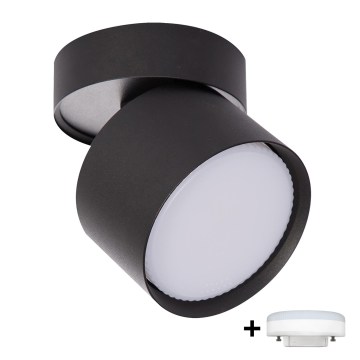 BRILAGI - LED точковий світильник SMOOTH TILTY 1xGX53/15W/230V чорний