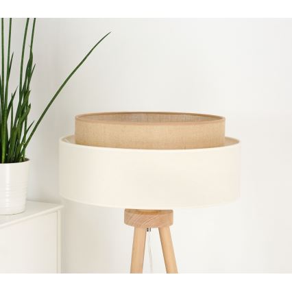 Brilagi - Світлодіодна підлогова лампа BOHO STYLE 1xE27/15W/230V