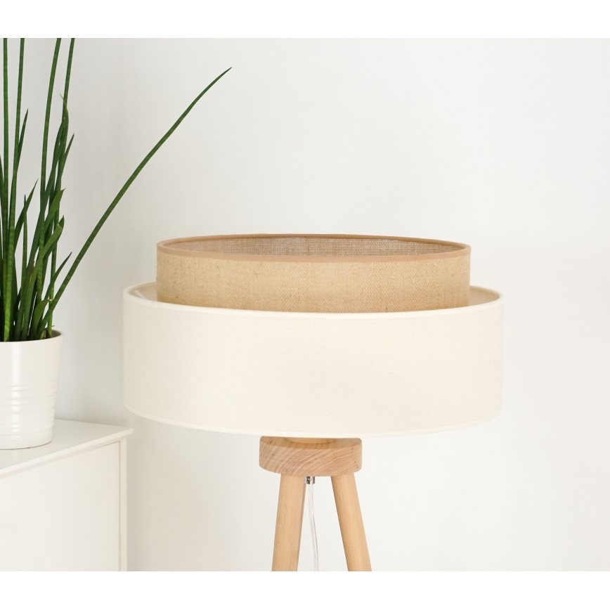 Brilagi - Світлодіодна підлогова лампа BOHO STYLE 1xE27/15W/230V