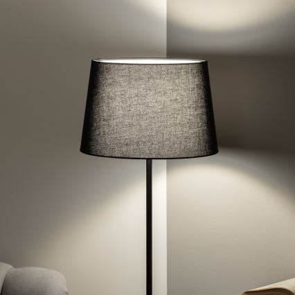 Brilagi - LED торшер CERIA 1xE27/40W/230V, диам. 30 см, чёрный