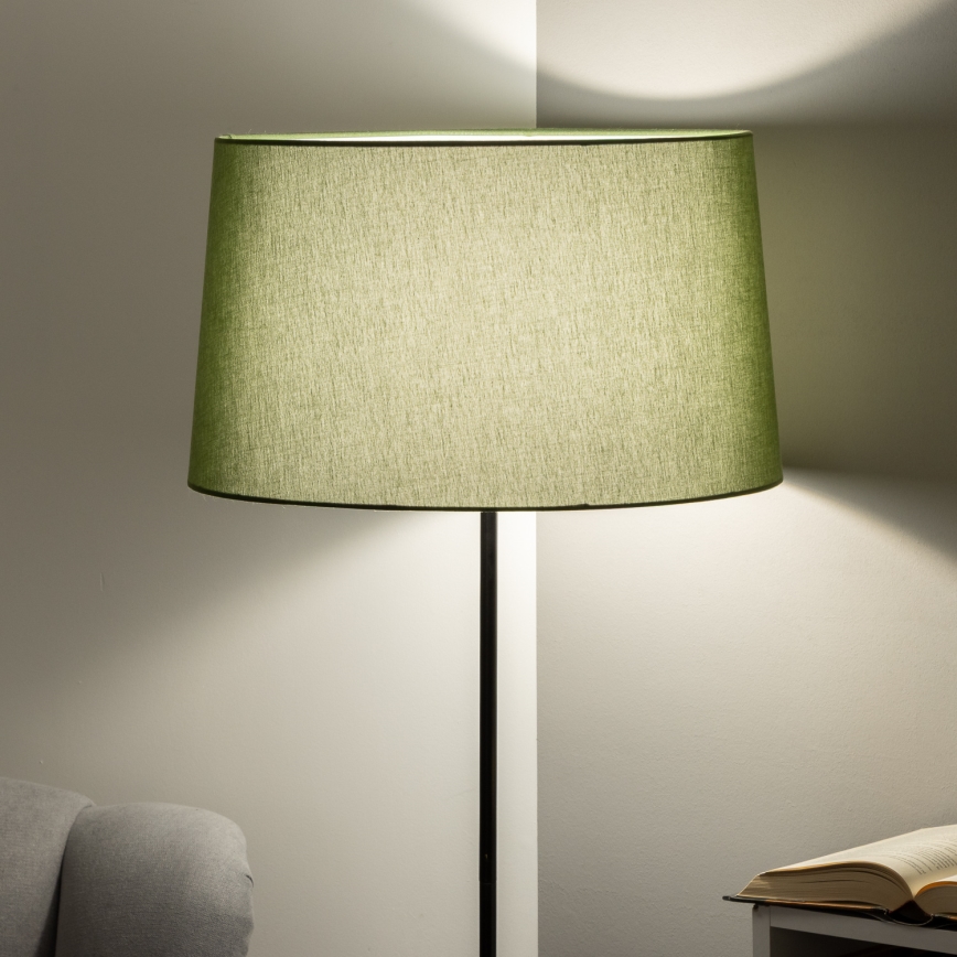 Brilagi - LED торшер CERIA 1xE27/40W/230V диам. 45 см зелёный/чёрный