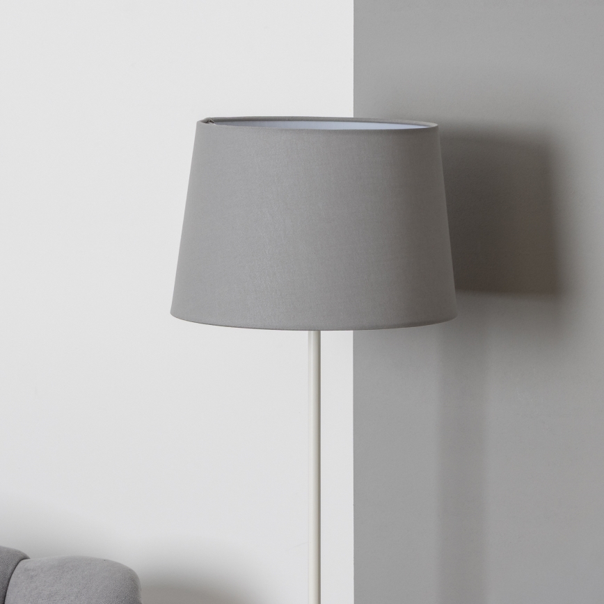 Brilagi - LED-торшер CERIA 1xE27/40W/230V, диаметр 30 см, серый/белый