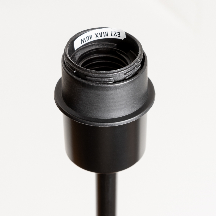 Brilagi - LED торшер CERIA 1xE27/40W/230V, диаметр 35 см, бежевый/чёрный