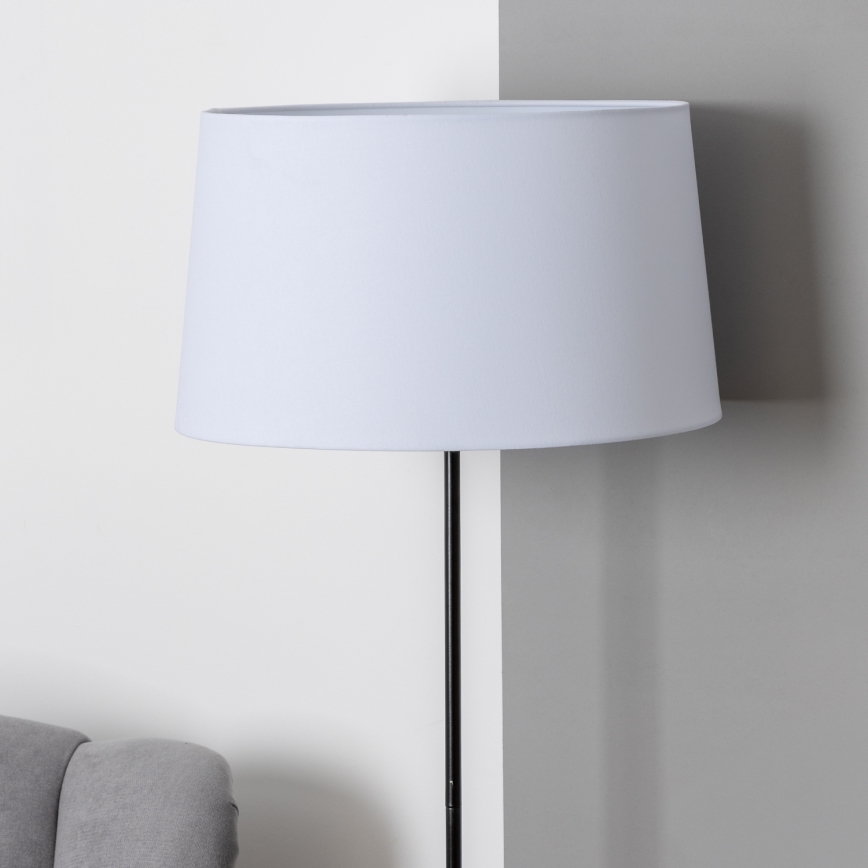 Brilagi - LED-торшер CERIA 1xE27/40W/230V, диаметр 45 см, белый/чёрный