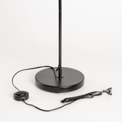 Brilagi - LED-торшер CERIA 1xE27/40W/230V, диаметр 45 см, белый/чёрный