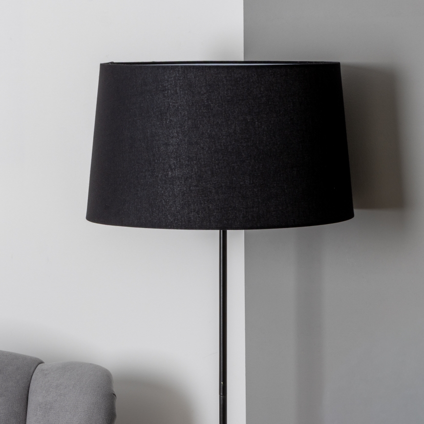 Brilagi - LED торшер CERIA 1xE27/40W/230V диаметр 45 см чёрный