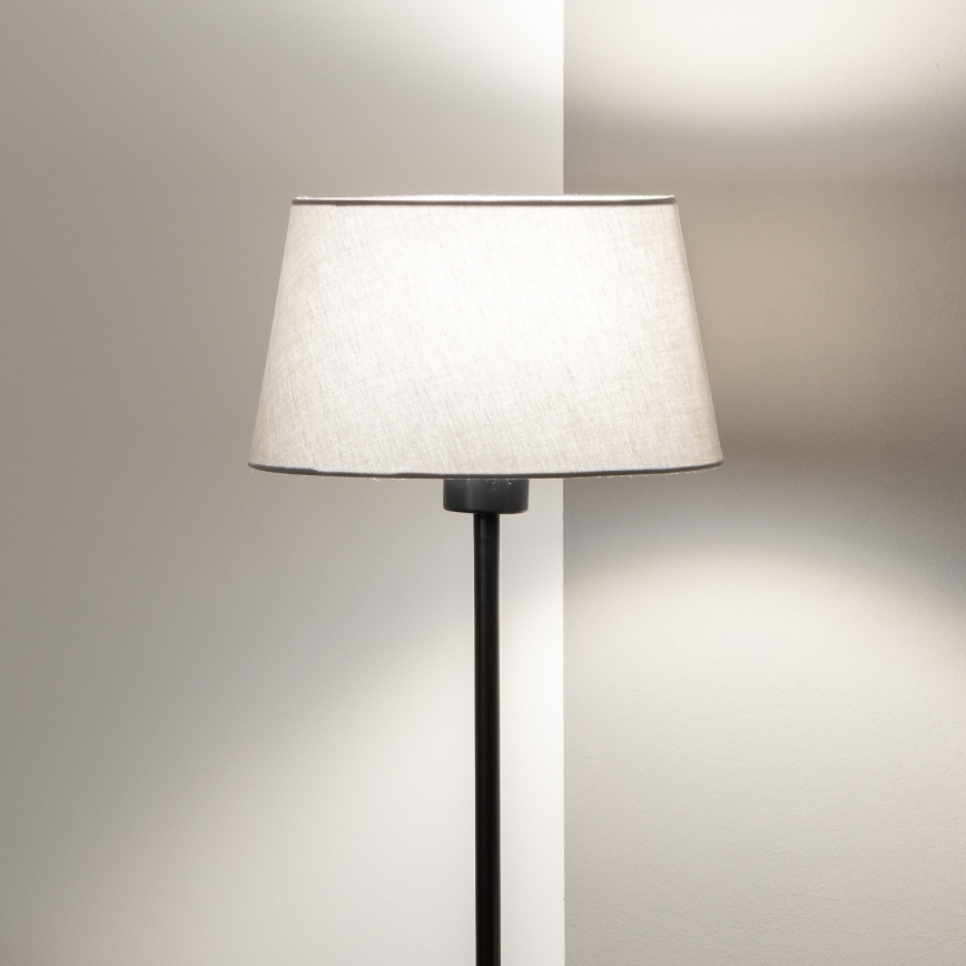 Brilagi - LED-торшер CERIA 1xE27/40W/230V Ø 25 см, серый/чёрный