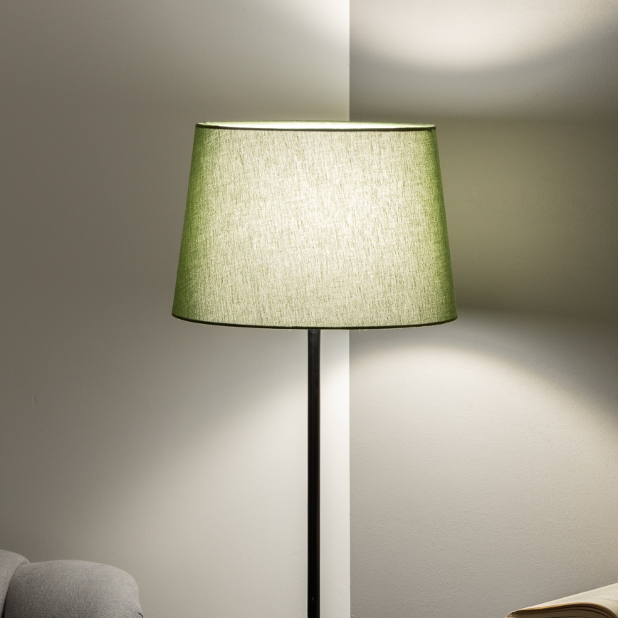 Brilagi - LED торшер CERIA 1xE27/40W/230V Ø 30 см зелёный/чёрный