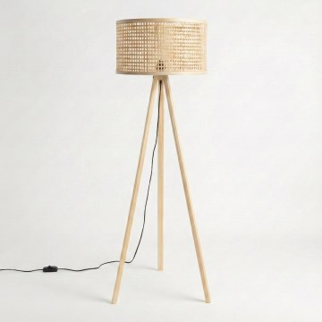 Brilagi - LED торшер CERIA 1xE27/60W/230V, диаметр 40 см, бежевого цвета