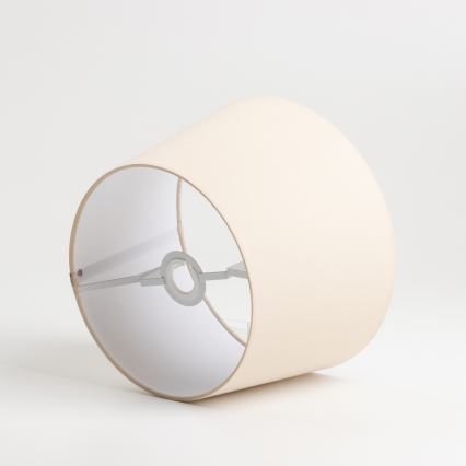 Brilagi - LED-торшер CERIA 1×E27/40 Вт/230 В, Ø 30 см, бежевый/матовый хром