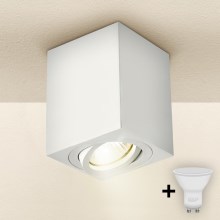 Brilagi - LED Точечный светильник MIA 1xGU10/30W/230V 100x80 мм белый