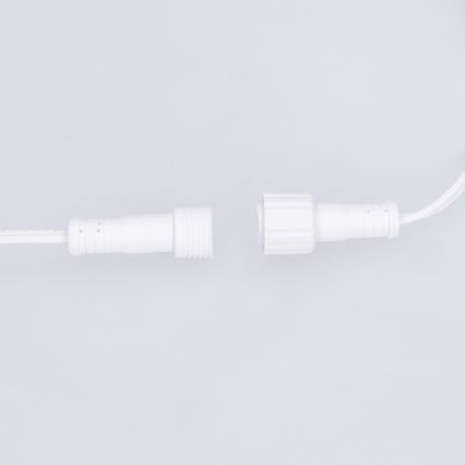 Brilagi - LED уличная декоративная гирлянда GIRLANDA 10xE12/0,6W/230V 8m белая IP44 тёплый белый