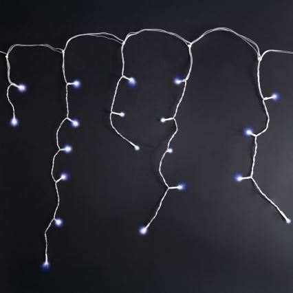Brilagi - LED уличная гирлянда 400xLED/8 функций 23m IP44 холодный белый