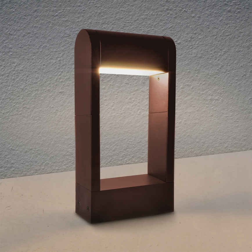 Brilagi - LED уличная лампа CROTONE LED/7W/230V коричневая IP54 30 см