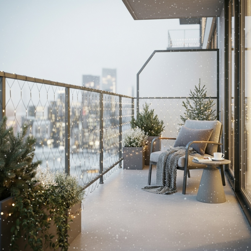 Brilagi - LED уличная новогодняя штора 160xLED 7x2m IP44 тёплый белый