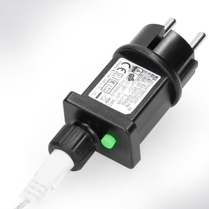 Brilagi - LED уличная рождественская гирлянда 200 светодиодов/8 функций 13 м IP44 тёплый белый сосульки