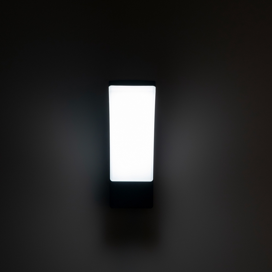 BRILAGI - LED уличный настенный светильник ARCELO LED/12W/230V IP65 черный