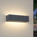 Brilagi - LED уличный настенный светильник DONNANI LED/12W/230V 30 см антрацит IP44