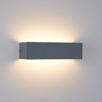 Brilagi - LED уличный настенный светильник DONNANI LED/12W/230V антрацит IP44